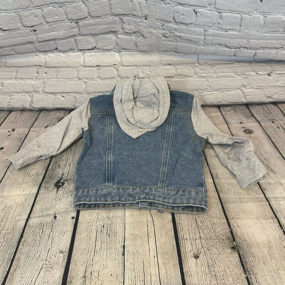Little Bipsy Denim Hooded Jacket - Picture 3 of 3